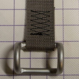 A21720 - Gray Lower Strap With Rave Hook