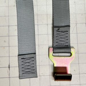 A21729 - Gray Lower Strap With Flat hook