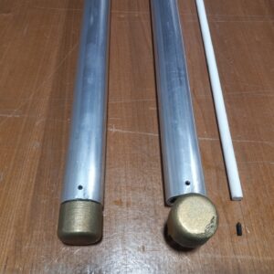 A23105 - Adaico Front Curtain Pole 102IH - Aluminum Fiberglass Rod