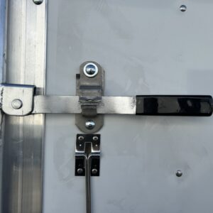 K6526 - Door Handle With Pivot - Zinc Plated