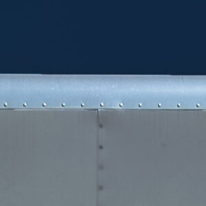 V1262 - Horizontal Nose Radius Deflector - Aluminum