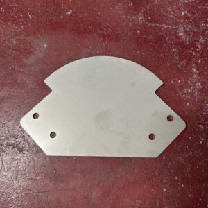 V2835 - Bottom Corner Plate - Stainless Steel